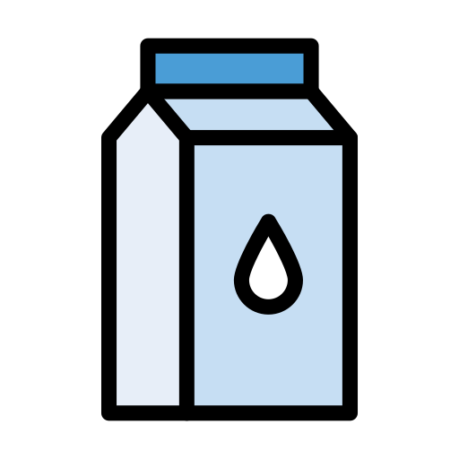 cartone del latte Generic Outline Color icona