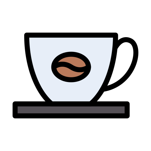 caffè caldo Generic Outline Color icona