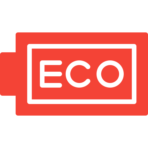 bateria ecológica Generic Flat Ícone