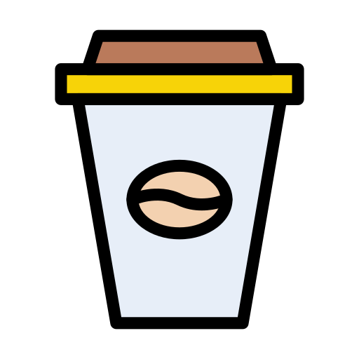 Coffee cup Generic Outline Color icon