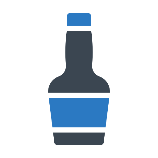 butelka wina Generic Blue ikona