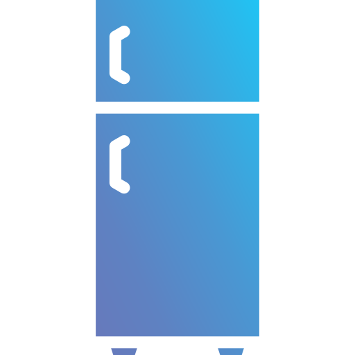 congélateur Generic Flat Gradient Icône