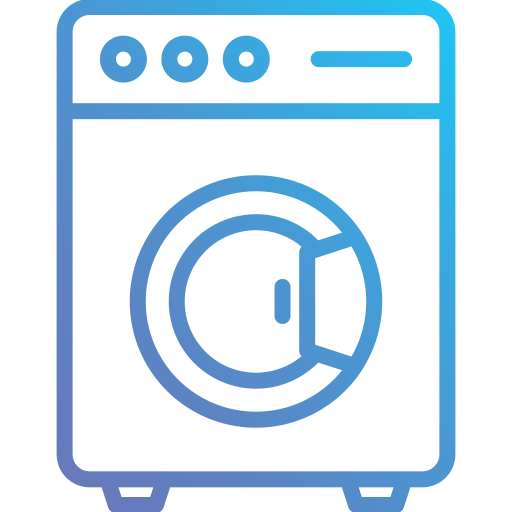 Washing machine Generic Gradient icon