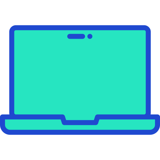 computador portátil Generic Outline Color Ícone