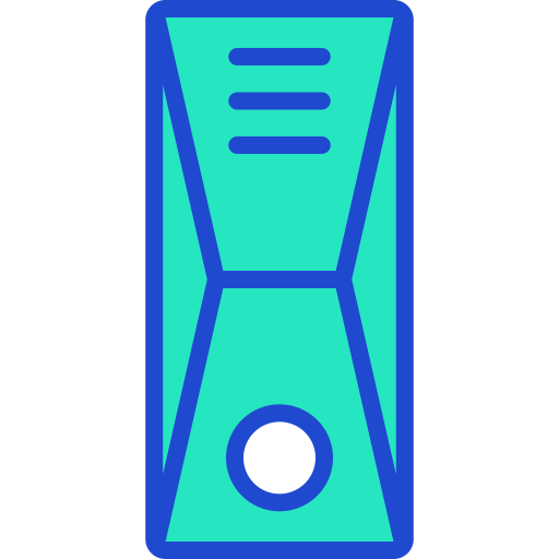 persoonlijke computer Generic Outline Color icoon