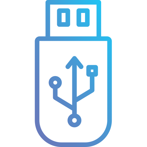 usb laufwerk Generic Gradient icon