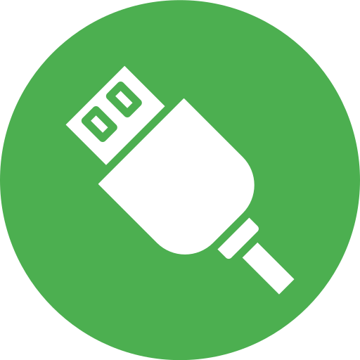 Usb port Generic Flat icon