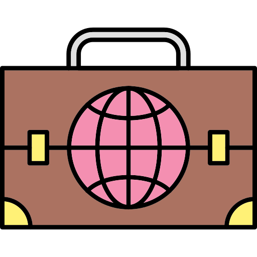 Worldwide Generic Thin Outline Color icon