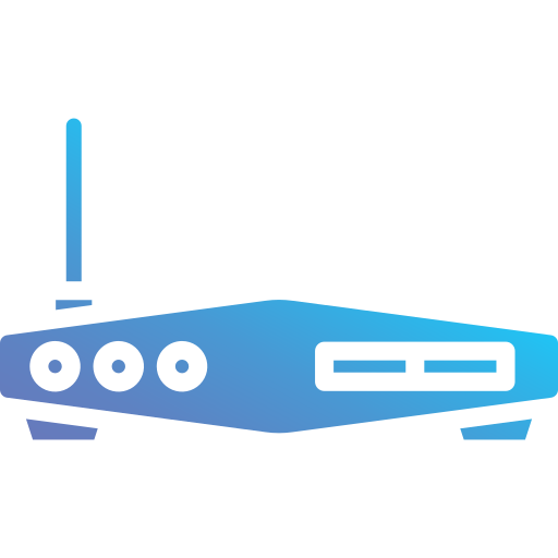 routera Generic Flat Gradient ikona