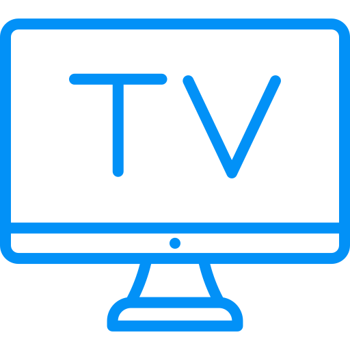 텔레비전 Generic Simple Colors icon