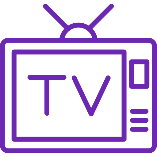 Телевидение Generic Simple Colors иконка