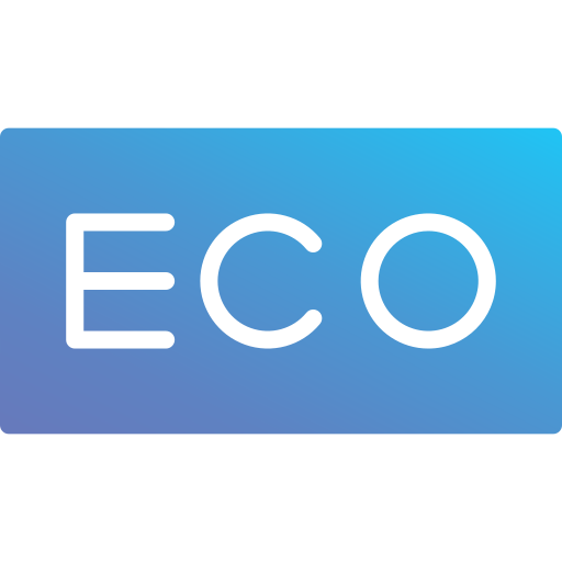 eco-batterij Generic Flat Gradient icoon