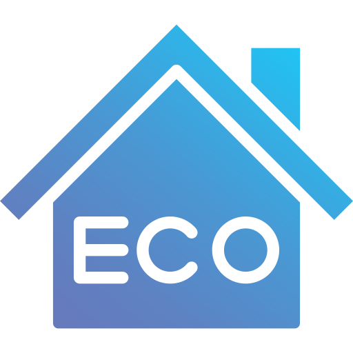 hogar ecológico Generic Flat Gradient icono