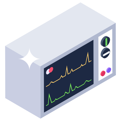 elektrokardiogramm Generic Isometric icon