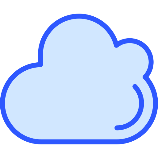 chmura obliczeniowa Generic Blue ikona