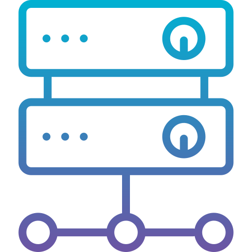 serwer Generic Gradient ikona