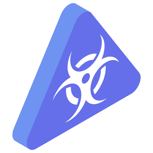 毒 Generic Isometric icon