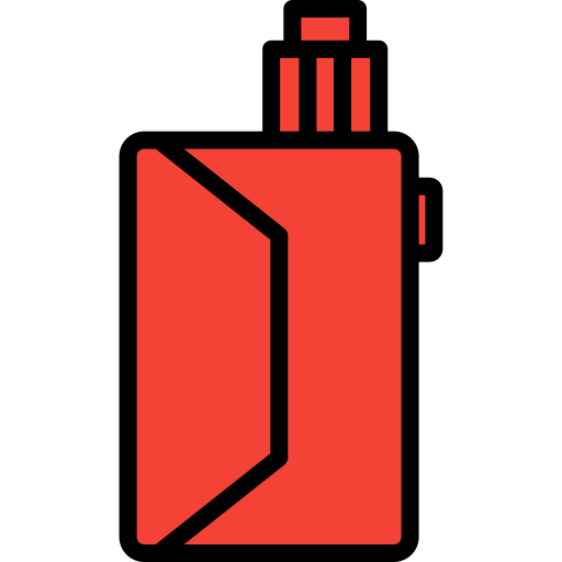 전자 담배 Generic Outline Color icon