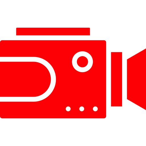 camara de video Generic Flat icono
