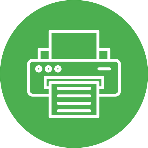 impresora Generic Flat icono
