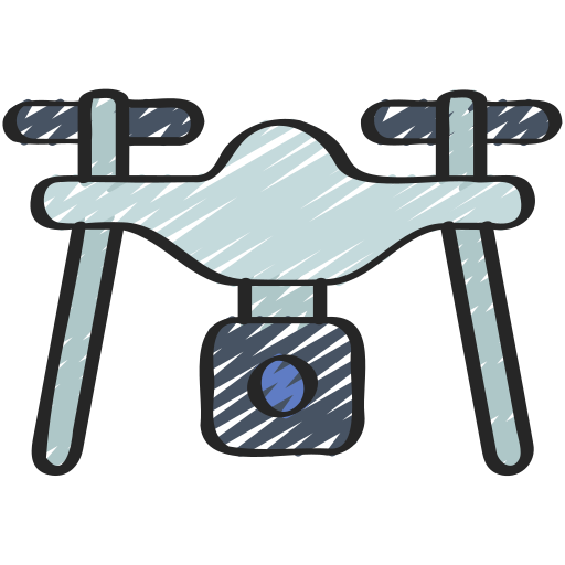 camera-drone Juicy Fish Sketchy icoon