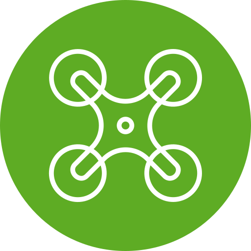 drone Generic Flat icoon