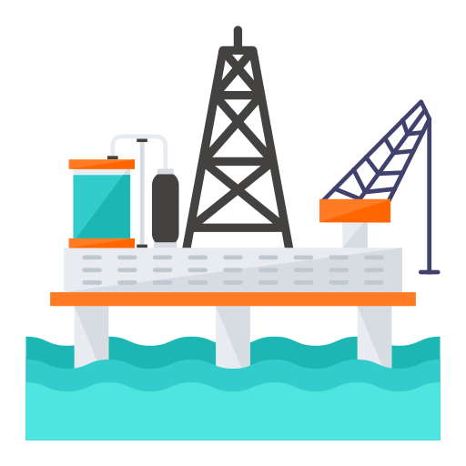 Offshore platform Generic Flat icon