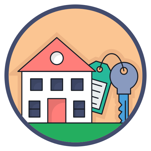 House key Generic Circular icon