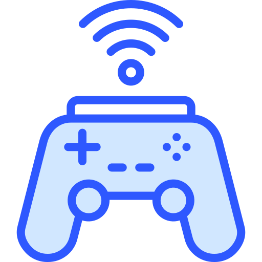 ゲームパッド Generic Blue icon