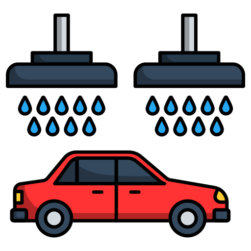 Car wash Generic Outline Color icon
