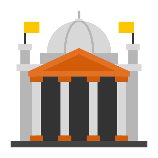 Government building Generic Flat icon
