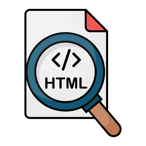 html Generic Outline Color icon