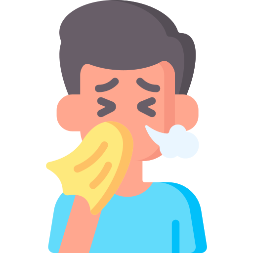 Sneeze Special Flat icon