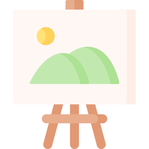 schilderen Special Flat icoon