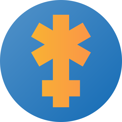 juno Flat Circular Gradient icono