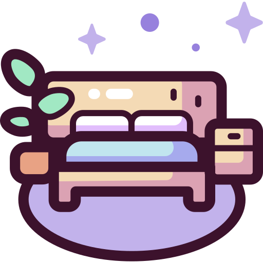 podwójne łóżko Special Candy Lineal color ikona