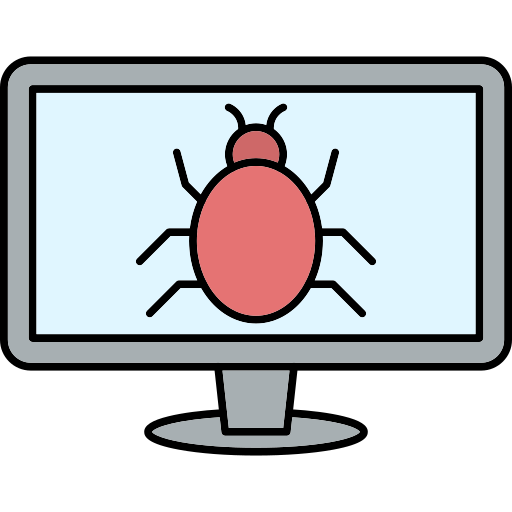 software malicioso Generic Outline Color icono