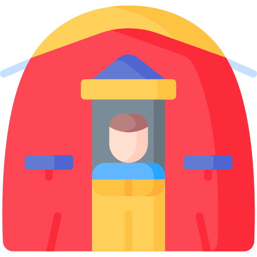 Camping tent Special Flat icon