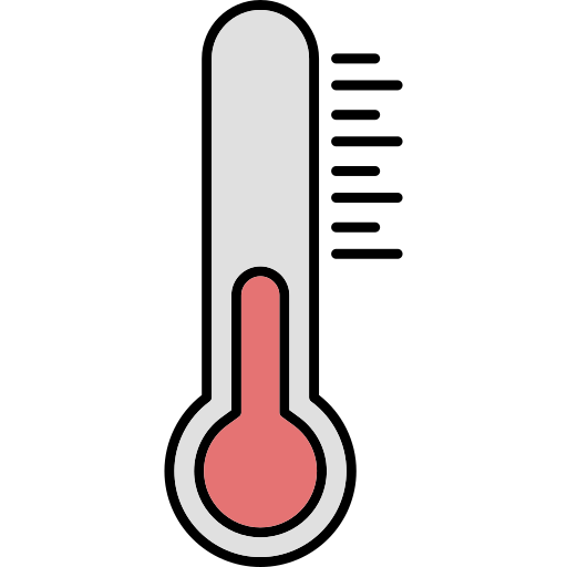 Temperature Generic Thin Outline Color icon