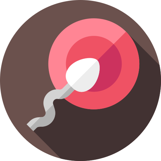 Fertilization Flat Circular Flat icon