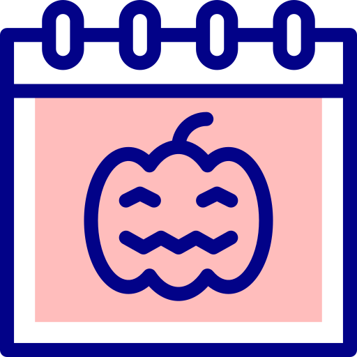 할로윈 Detailed Mixed Lineal color icon