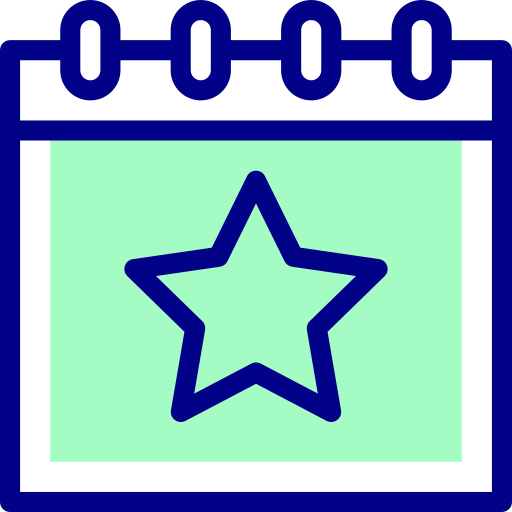 イベント Detailed Mixed Lineal color icon