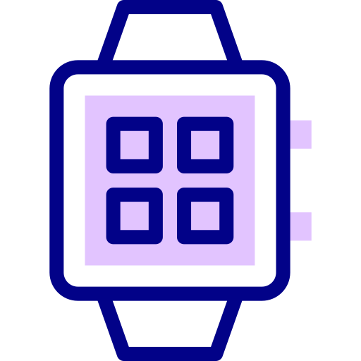 reloj inteligente Detailed Mixed Lineal color icono