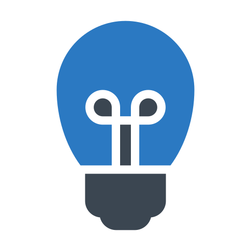 bombilla Generic Blue icono