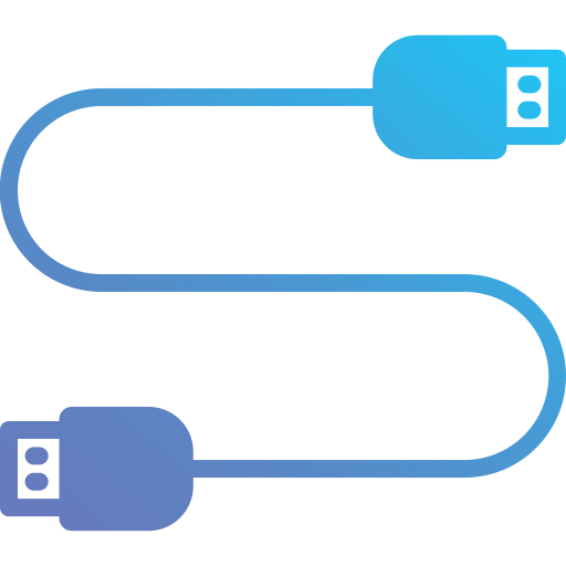 usb-kabel Generic Flat Gradient icon