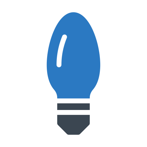 lâmpada de led Generic Blue Ícone