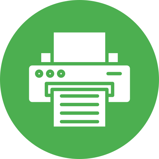 impresora Generic Flat icono