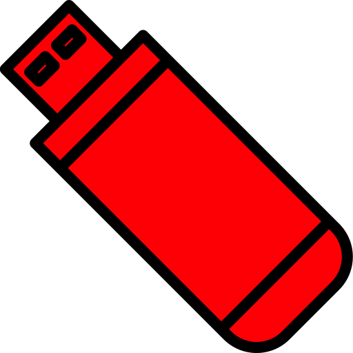 usbドライブ Generic Outline Color icon