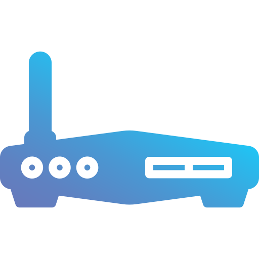 router Generic Flat Gradient icon