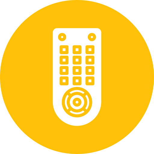 control remoto Generic Flat icono